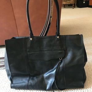 Black Rebecca Minkoff M.A.B. tote
